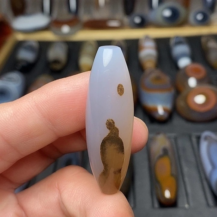 玛瑙/玉髓合金颈饰