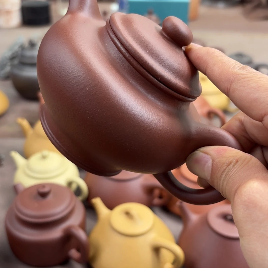 茶壶紫砂水**高半手工瑕疵