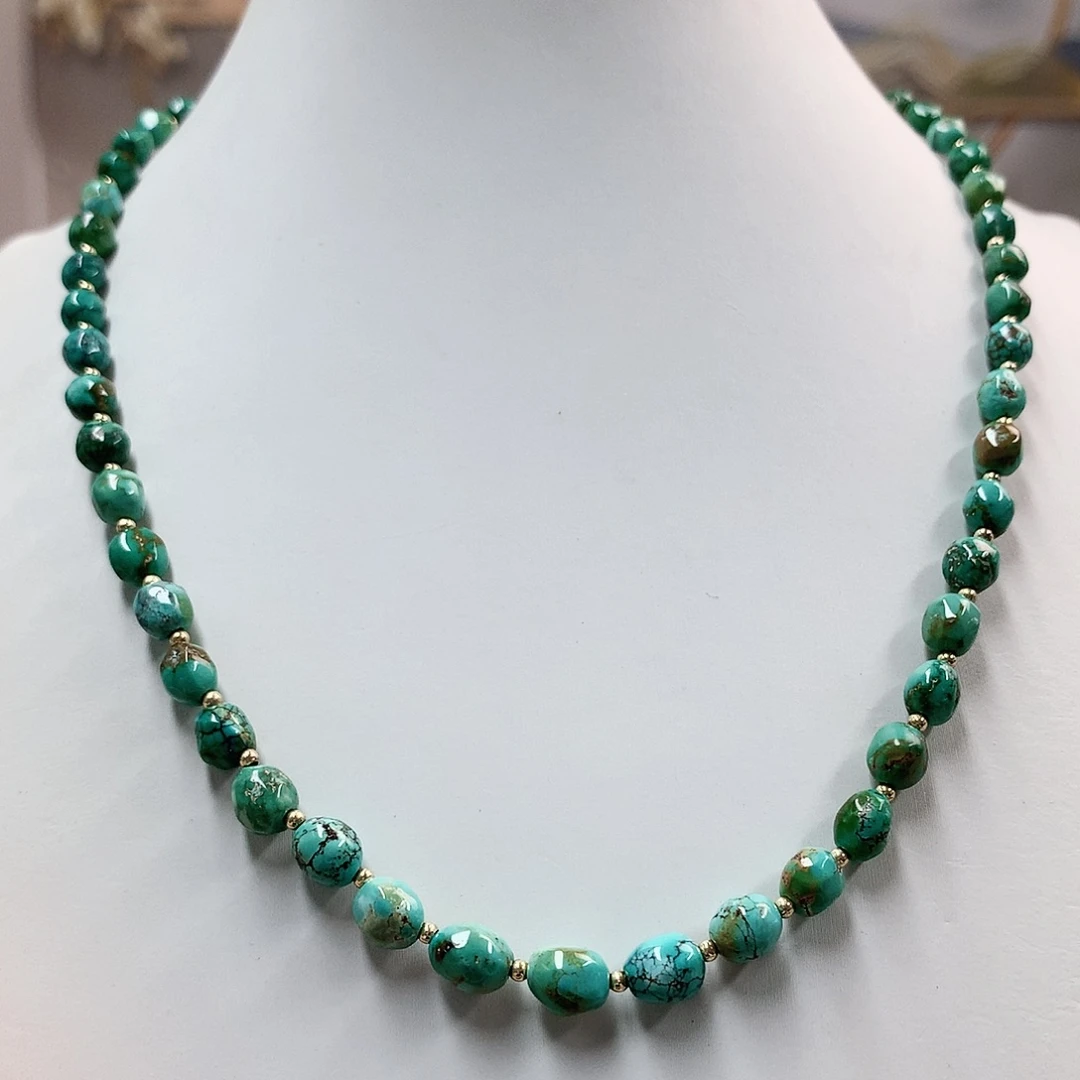 未镶嵌绿松石珠宝奇石