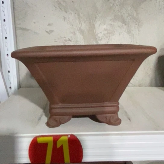 幸***倍花盆紫砂宜兴紫砂花盆产地直销