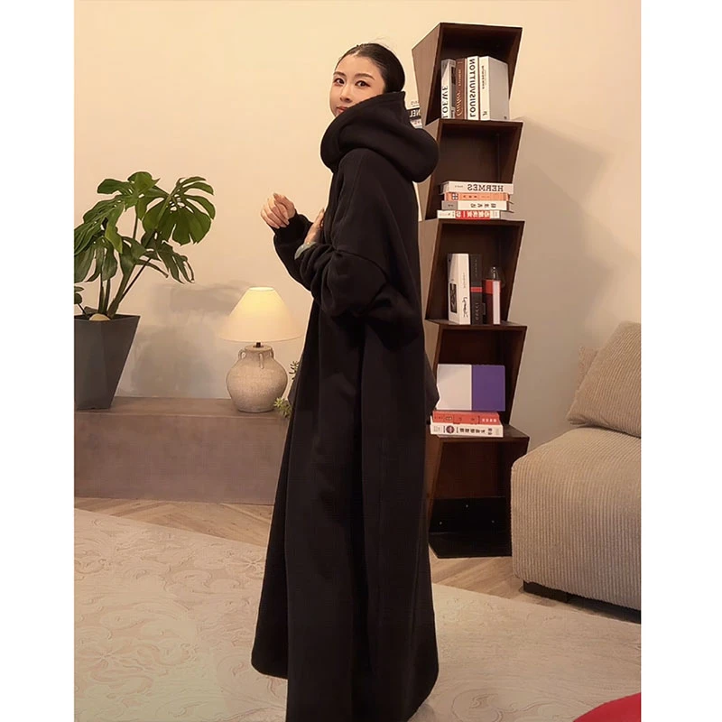 ZUOXIAOQI女巫加绒加厚长裙21（裙长120-130/胸围136-140）