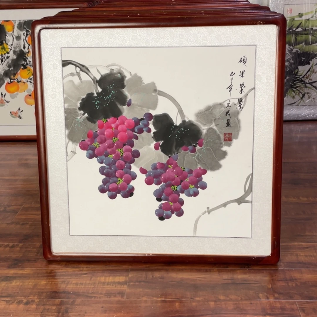 国画带框尺寸63*63厘米