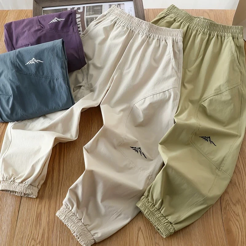 儿童速干长裤男童休闲运动裤薄款中大童春秋裤子5sp79