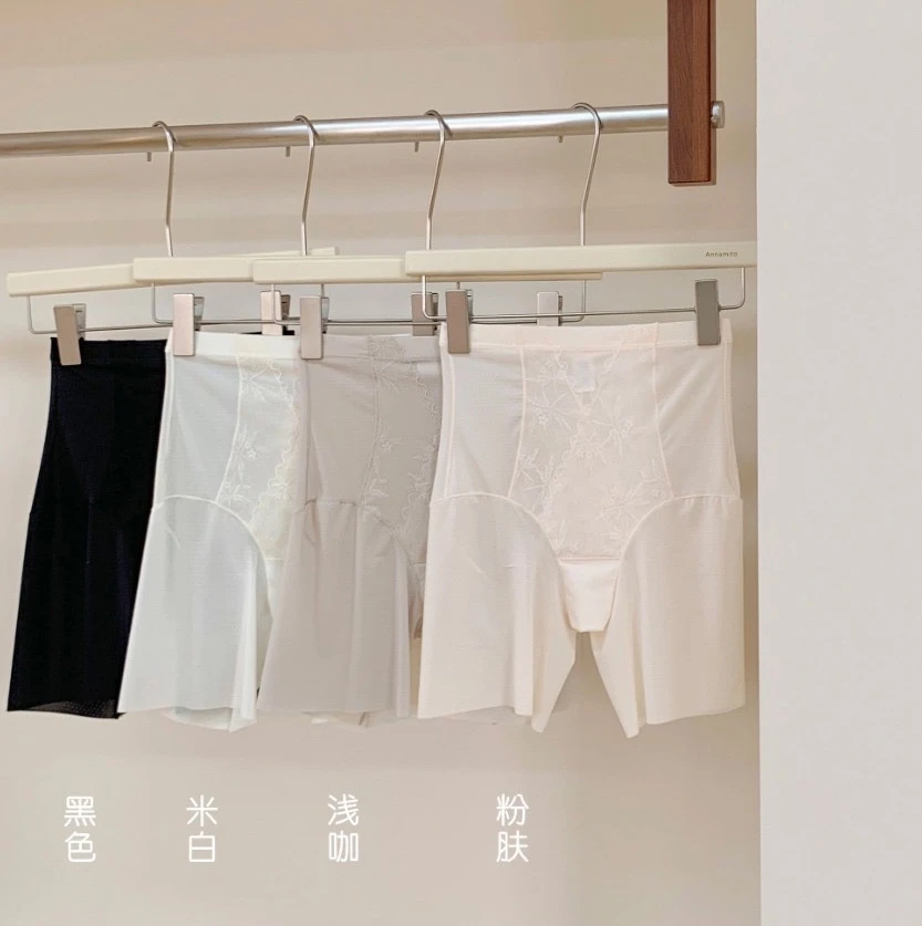 【百万严选】高腰轻薄0感防走光安全裤 夏日美体塑型提臀内裤~SF910