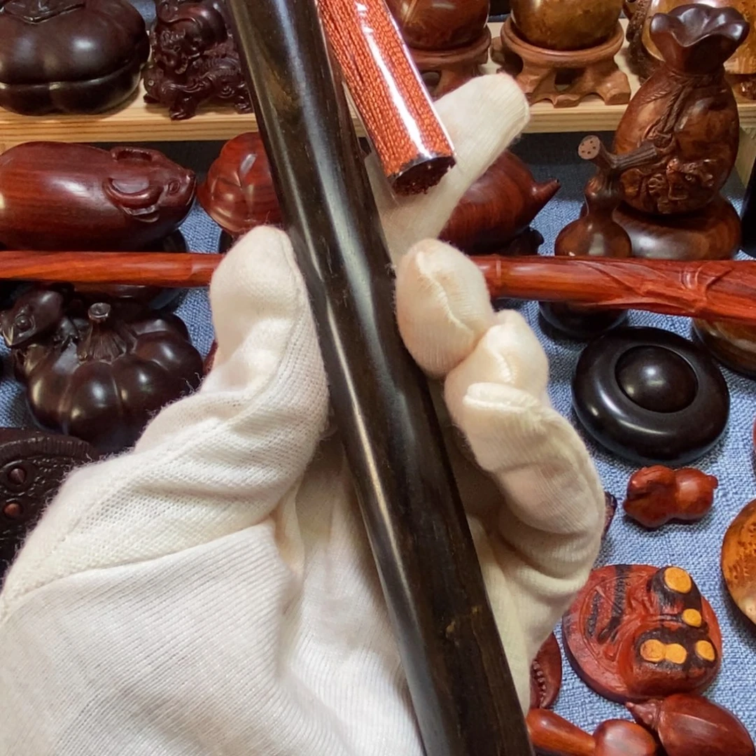 小叶紫檀手串/手链紫光檀香筒