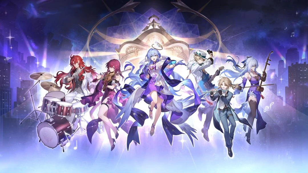 《星穹铁道/原神绝区零/美少女》周边（二创）闪粉亚克力潮玩水晶砖