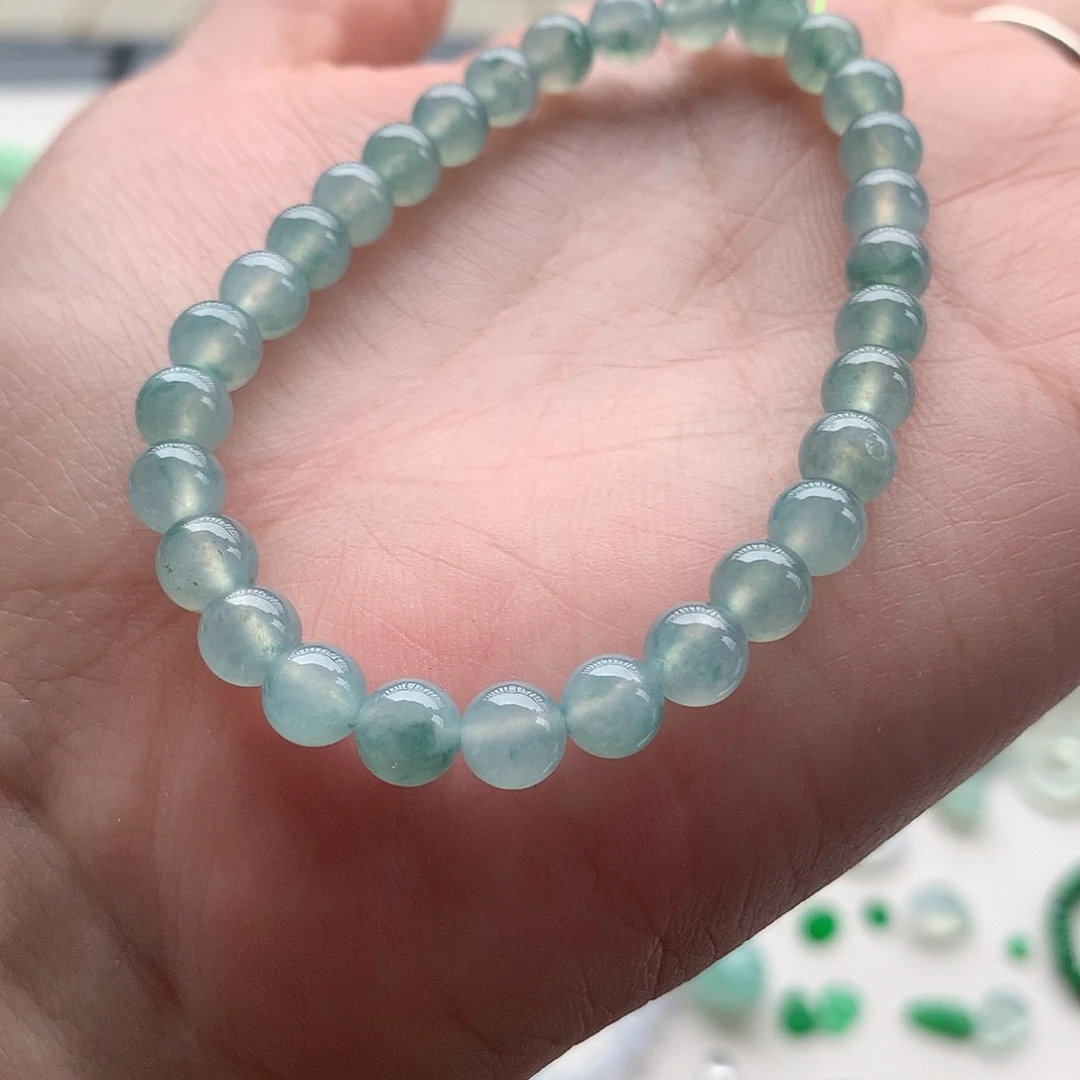 未镶嵌手链翡翠翡翠