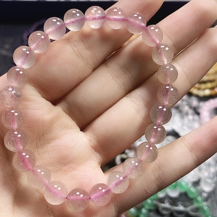 未镶嵌手链水晶草莓