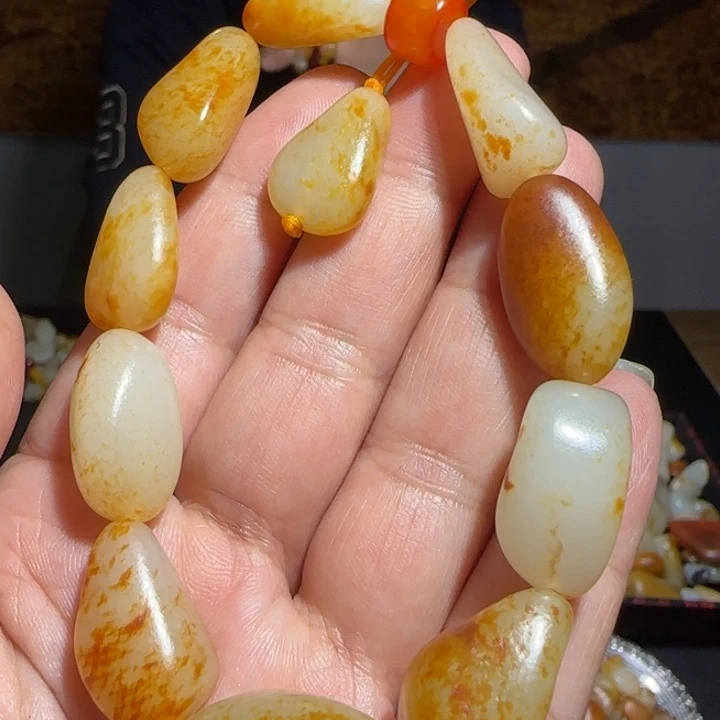 和田玉手链未镶嵌