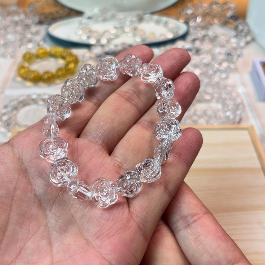 【闪购商品】水晶手链未镶嵌小花