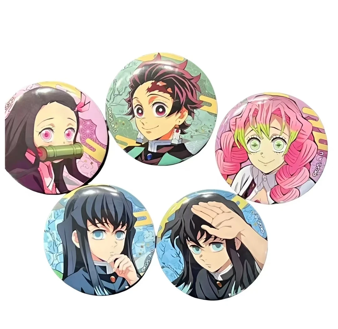 拆包 鬼灭之刃锻刀村系列吧唧徽章盲盒  国谷（瓶子代拆）