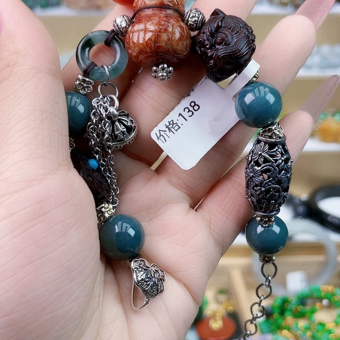 翡翠未镶嵌手链手链