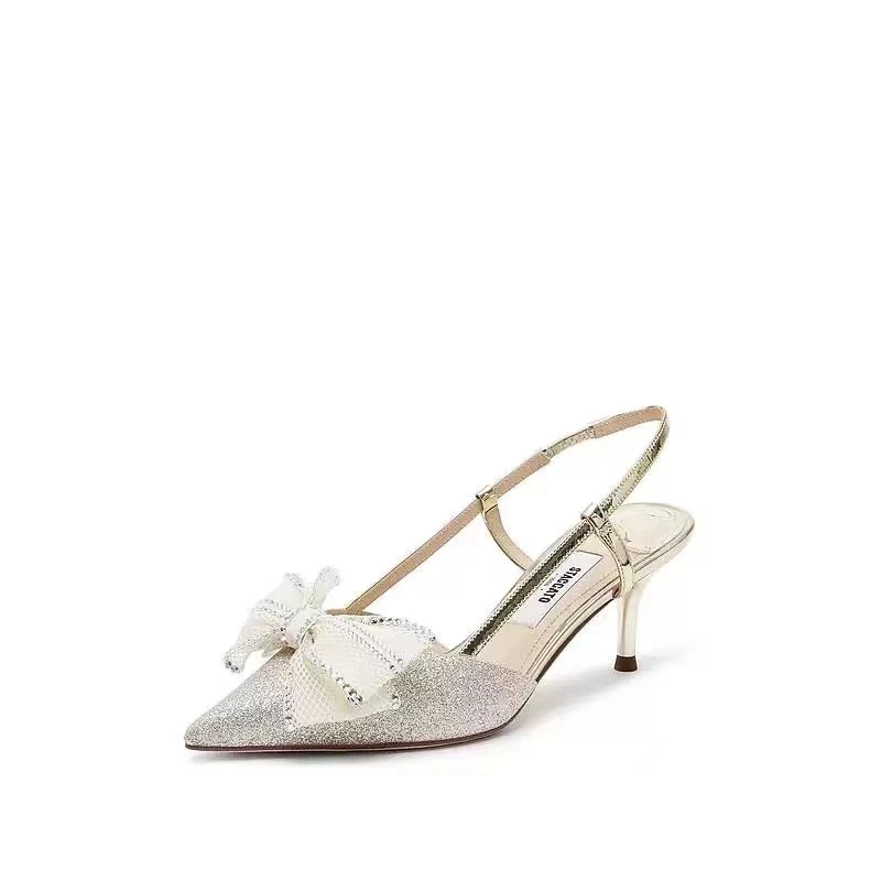 女鞋时尚高跟鞋凉鞋2025新款W89气质