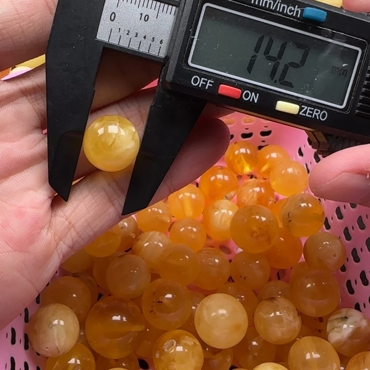 蜜蜡未镶嵌珠宝奇石天然346