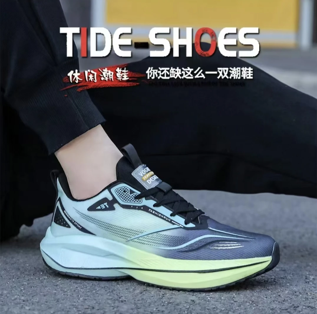 舒适软底男女网面高弹EVA透气运动鞋百搭休闲鞋男鞋跑鞋减震时尚