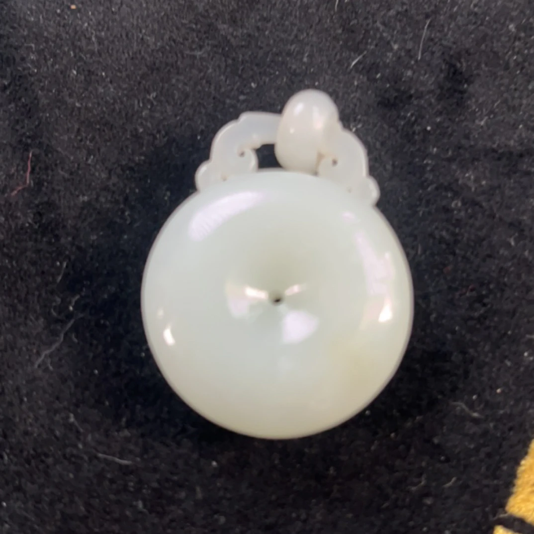 45G133 清和田玉平安扣