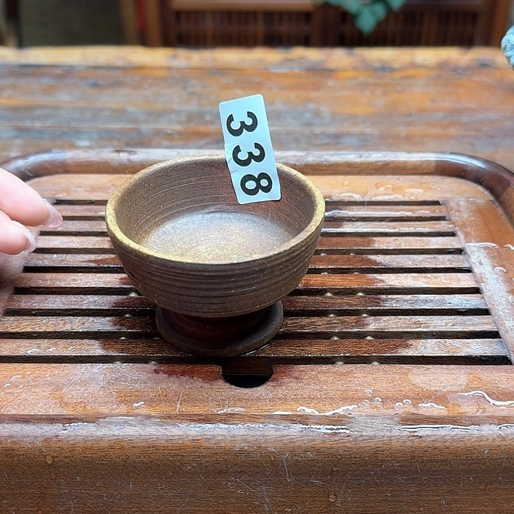 纯手工制作粗陶茶具