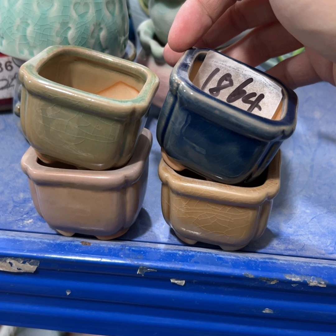 陶瓷多肉小花盆@@1864