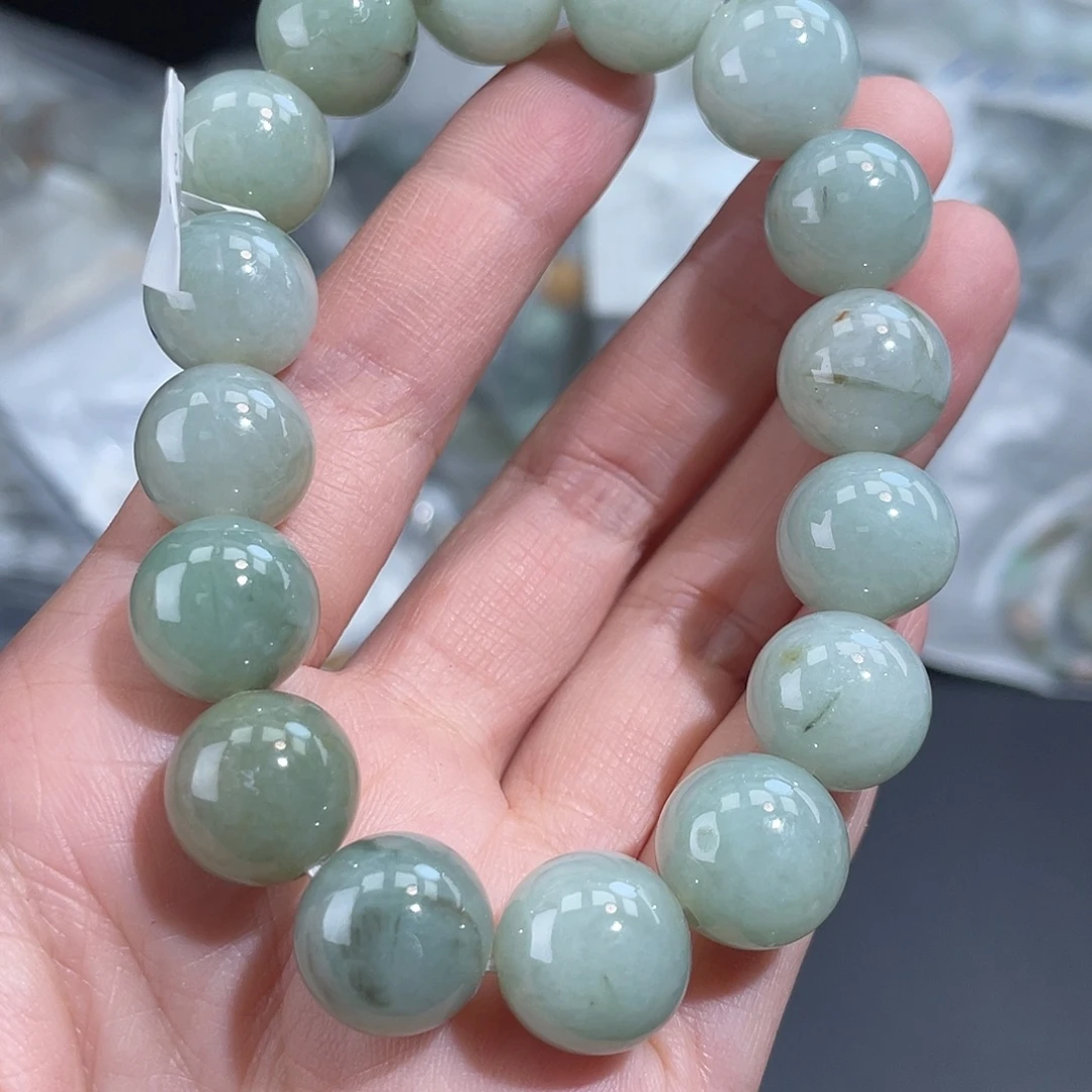 翡翠未镶嵌手链翡翠