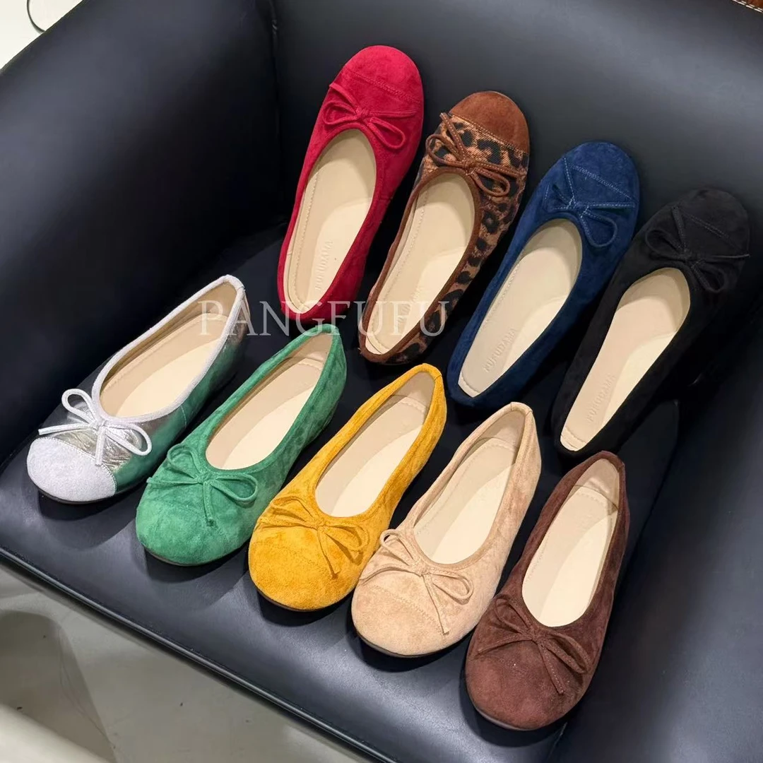 加宽加胖大码宽胖型浅口内增高单鞋女春秋法式平底鞋奶奶鞋温柔风