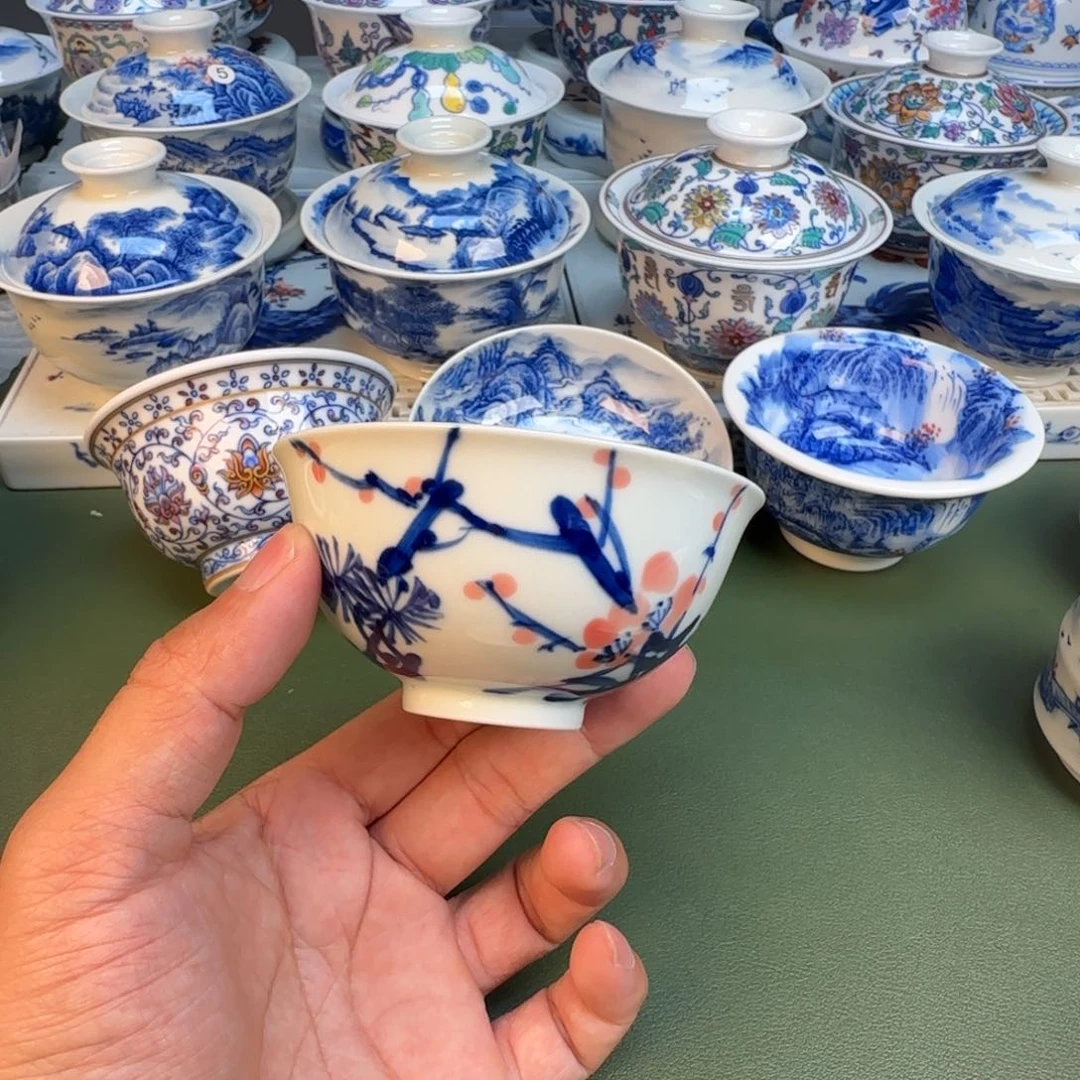 纯手工纯手绘茶具70