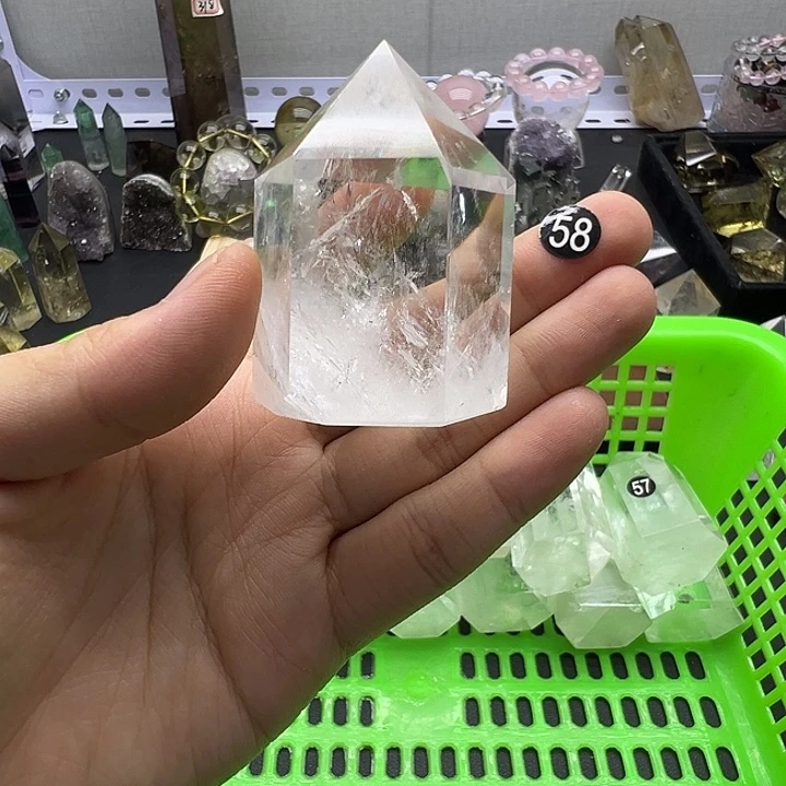 水晶天然水晶半成品未镶嵌默认微瑕