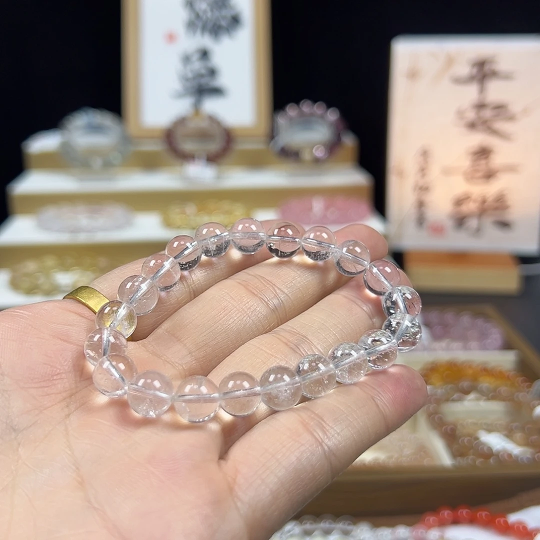 水晶手链未镶嵌白水晶