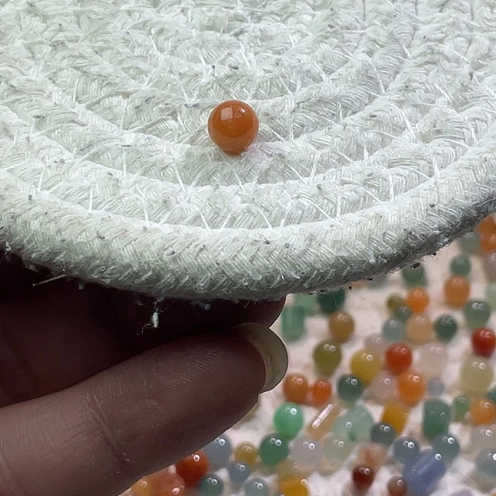 翡翠散珠未镶嵌定制翡翠卡7