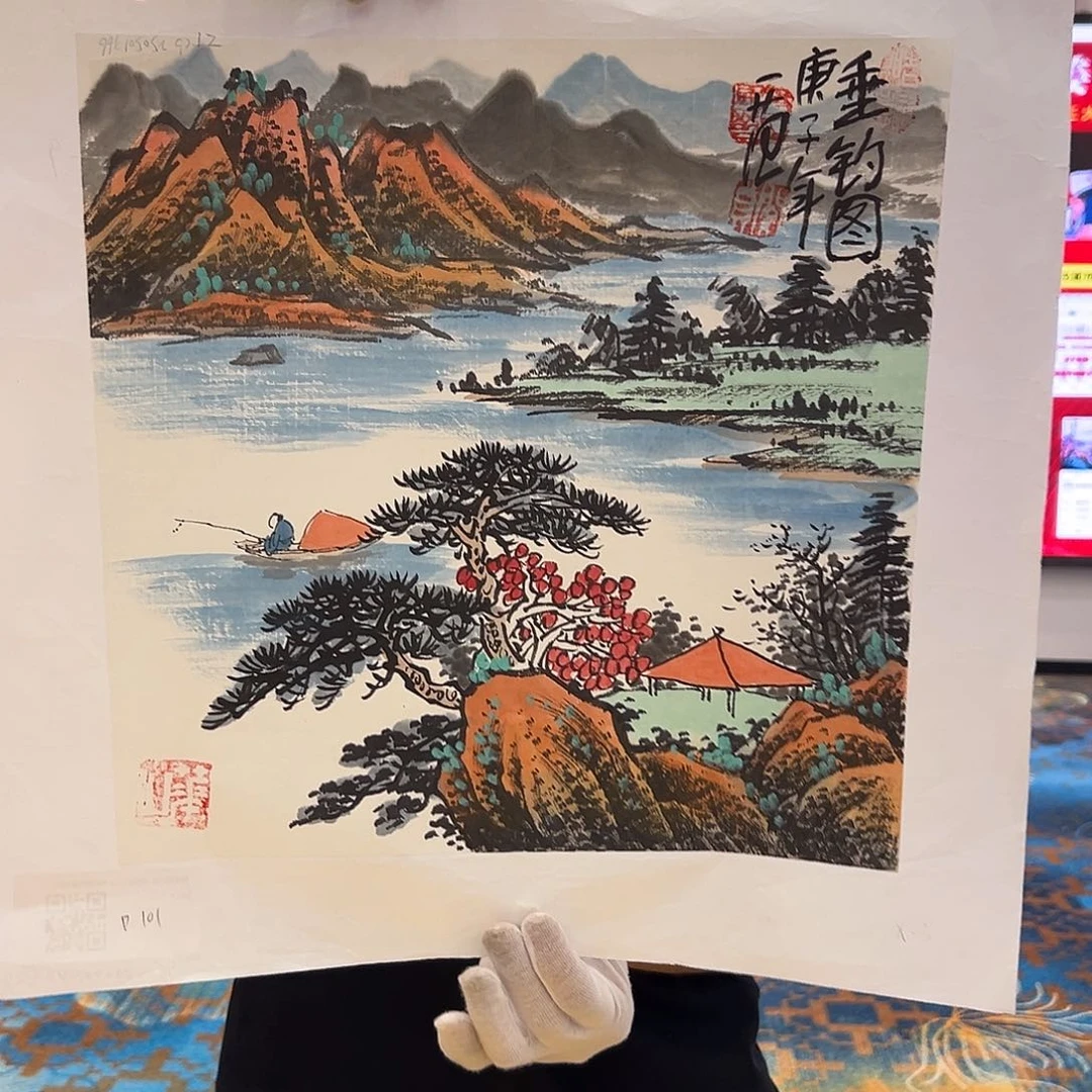 国画画家姜国华精品原作