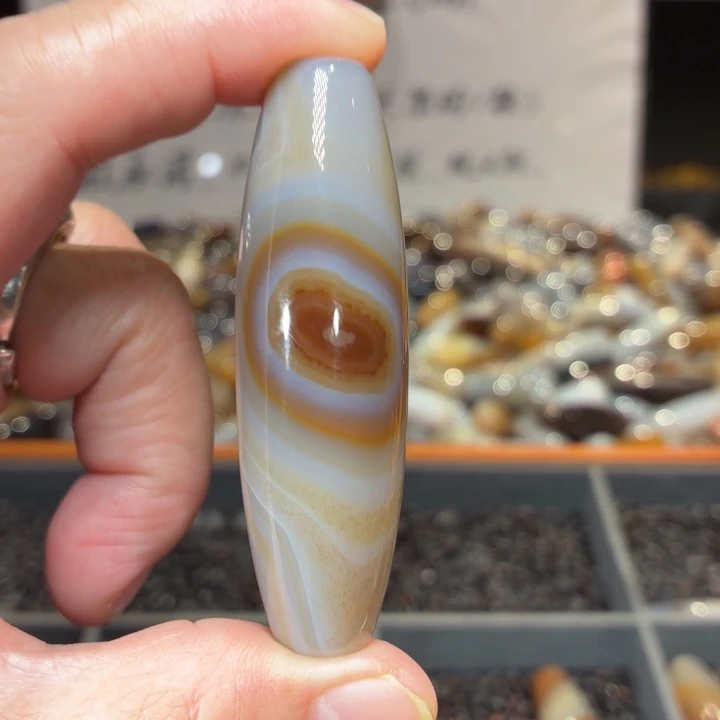 玛瑙/玉髓散珠_HEIMORI 天然天珠