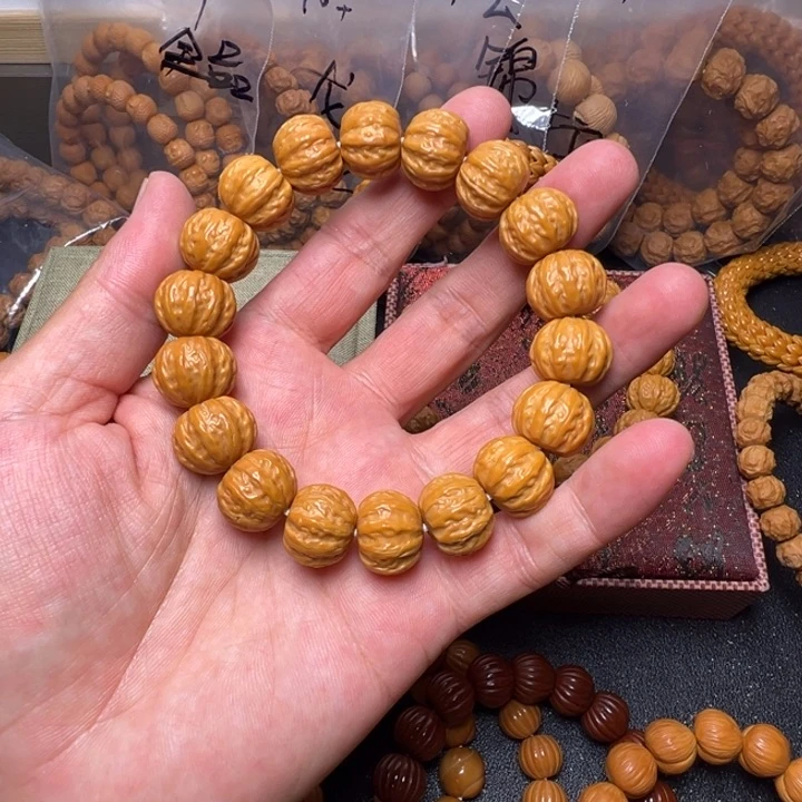 猴头核桃手串大八棱