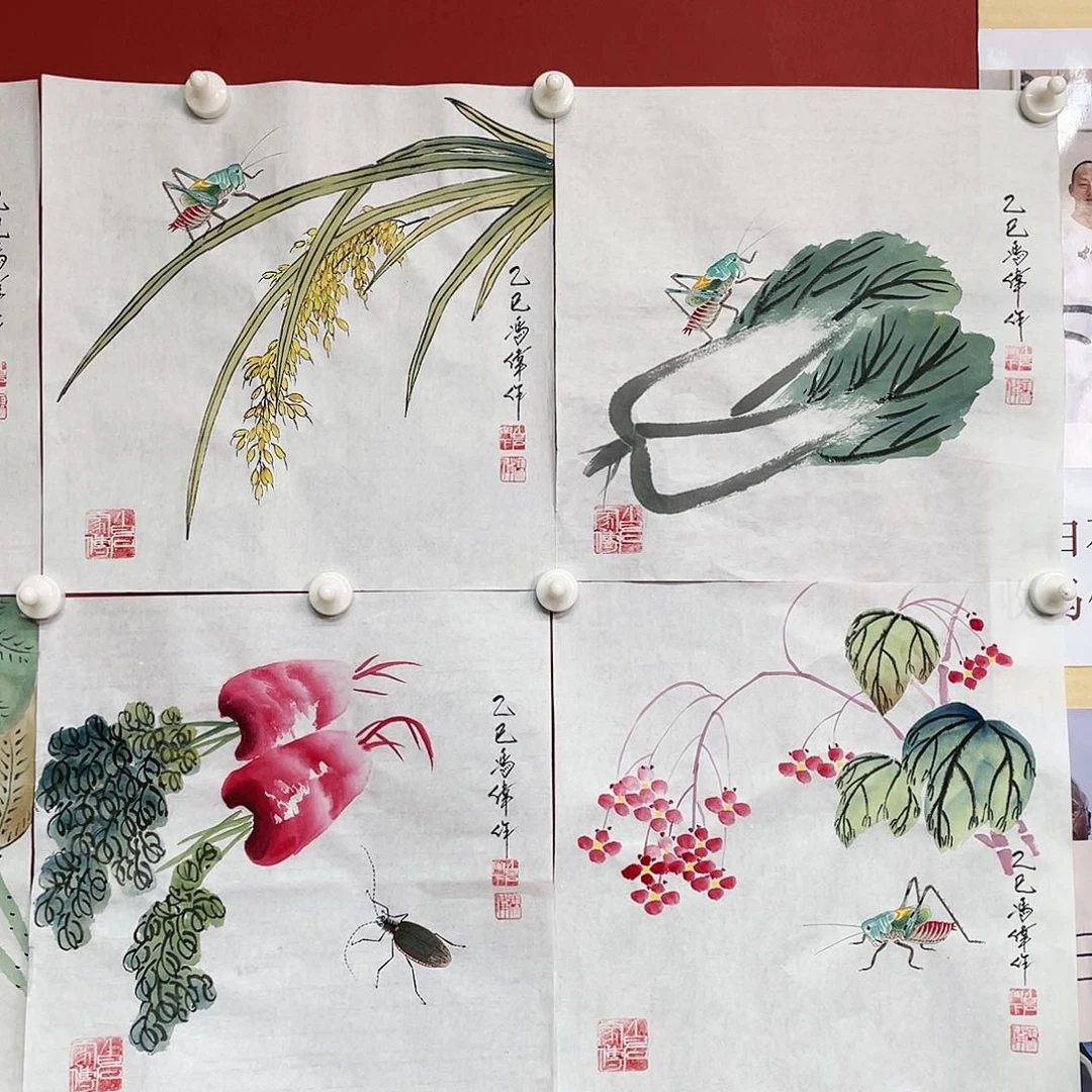 【闪购商品】国画x***n冯老师手绘作品