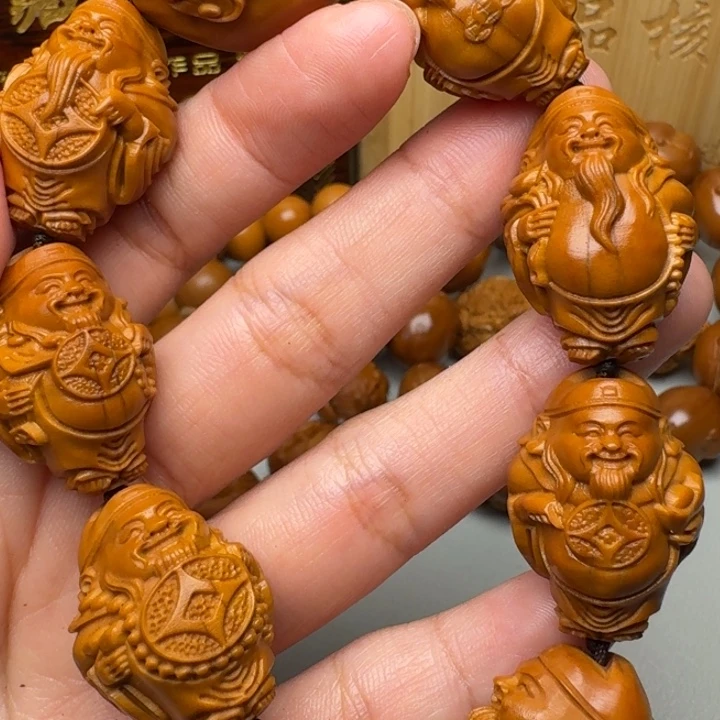 手串/手链橄榄核财神