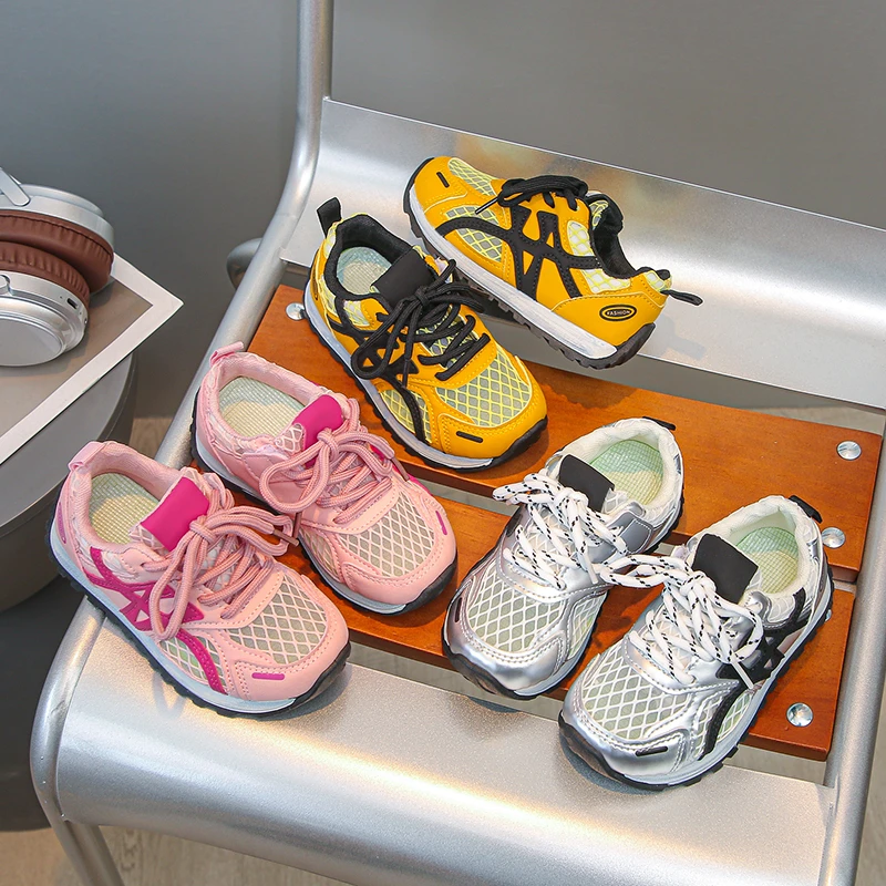 儿童运动鞋夏季单网童鞋透气跑鞋男童女童软底防滑百搭儿童鞋子