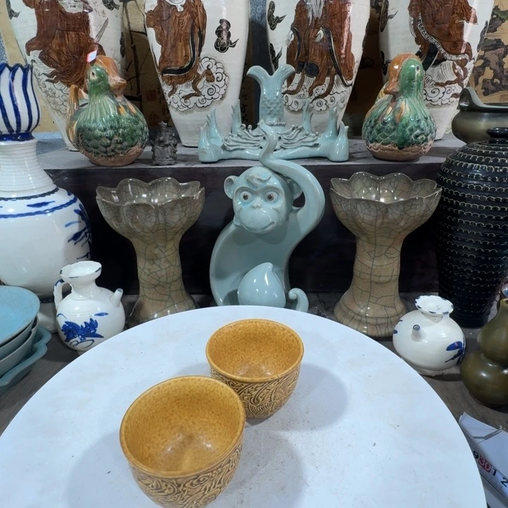 茶盏手工制作陶瓷摆件