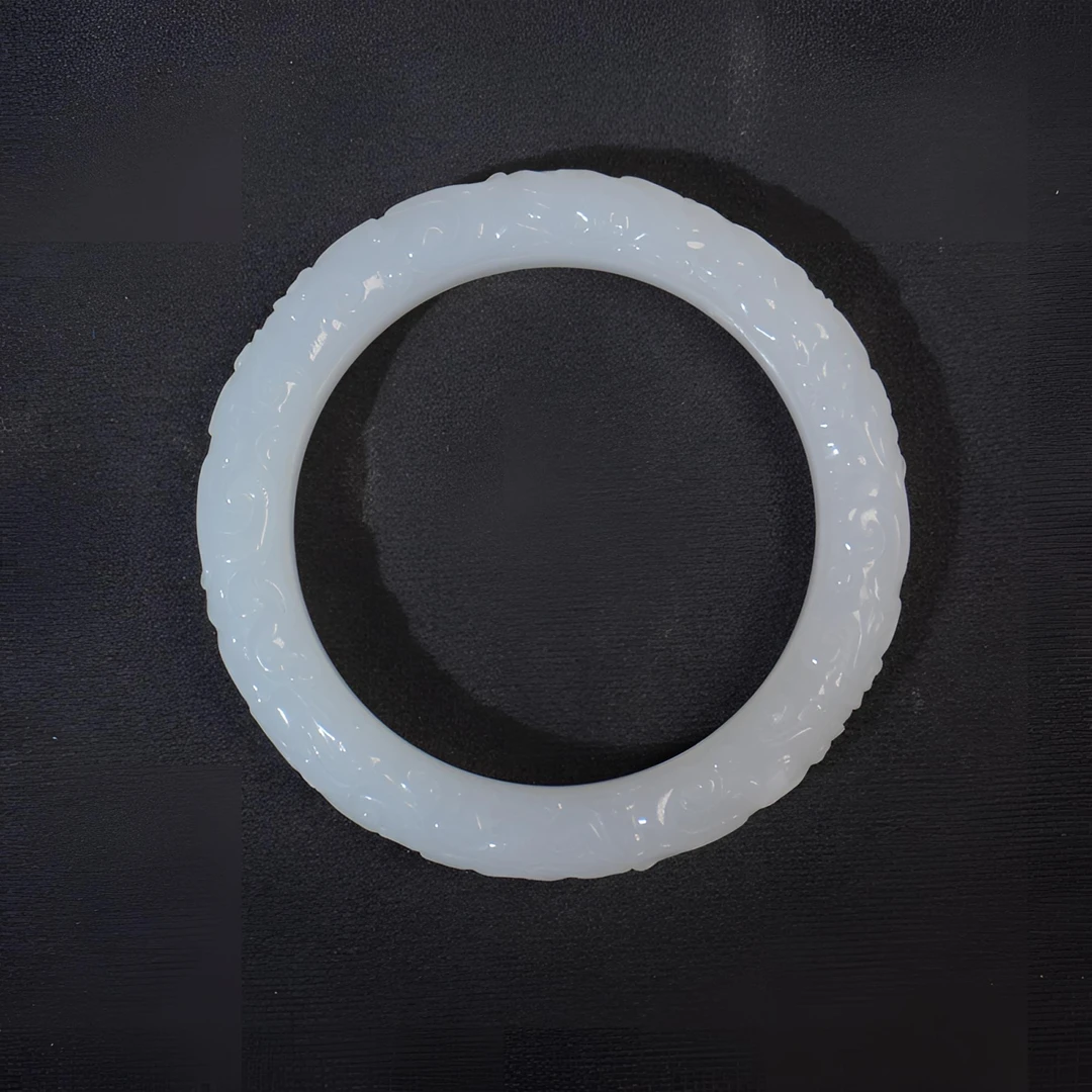 5YS2 AHH2 清 和田玉手镯