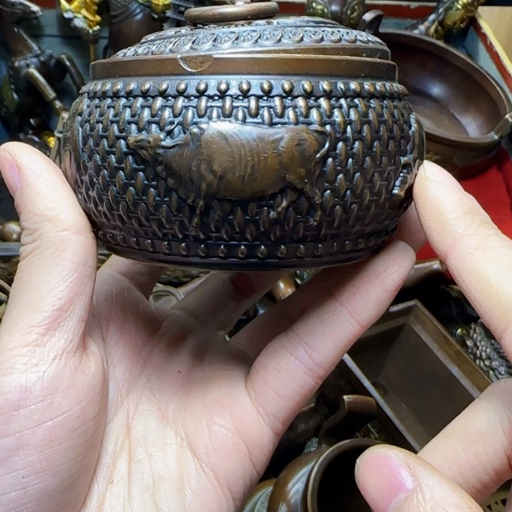 铜器把玩摆件链接