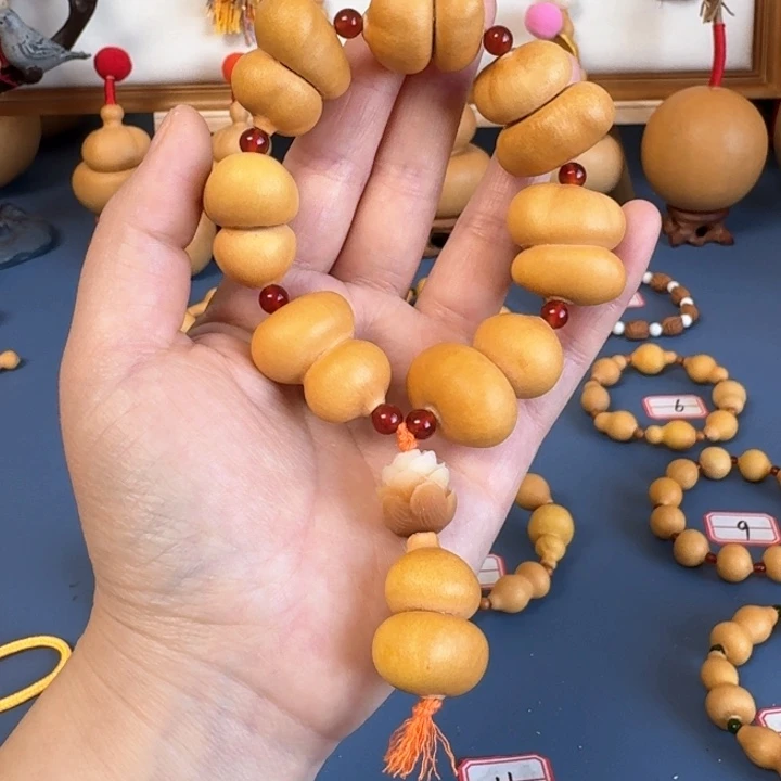 ?****君天然葫芦钱袋子手持