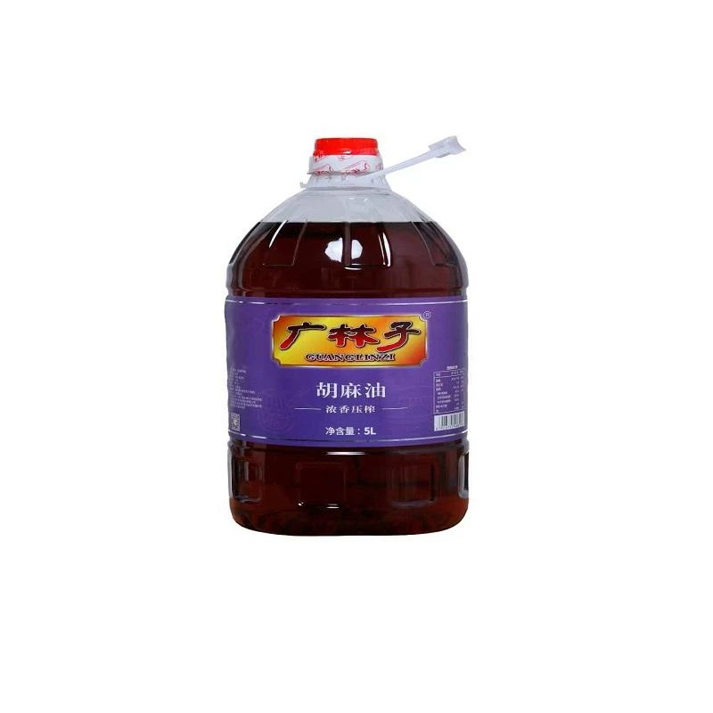 广林子浓香压榨胡麻油5l