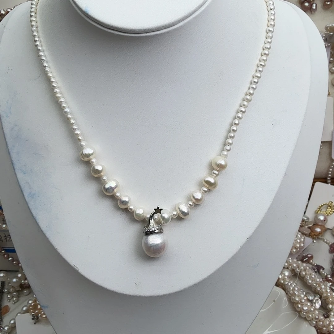 颈饰未镶嵌淡水珍珠