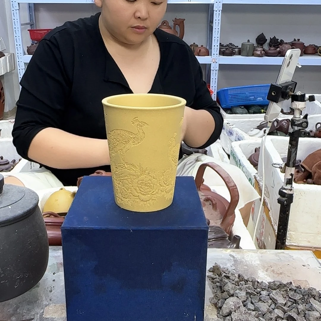 茶壶紫砂宜兴紫砂壶瑕疵处理