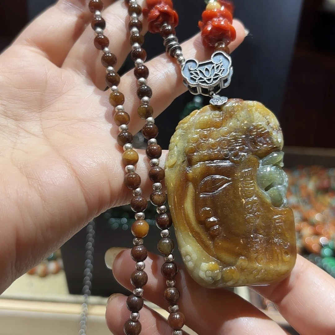 颈饰未镶嵌翡翠原创