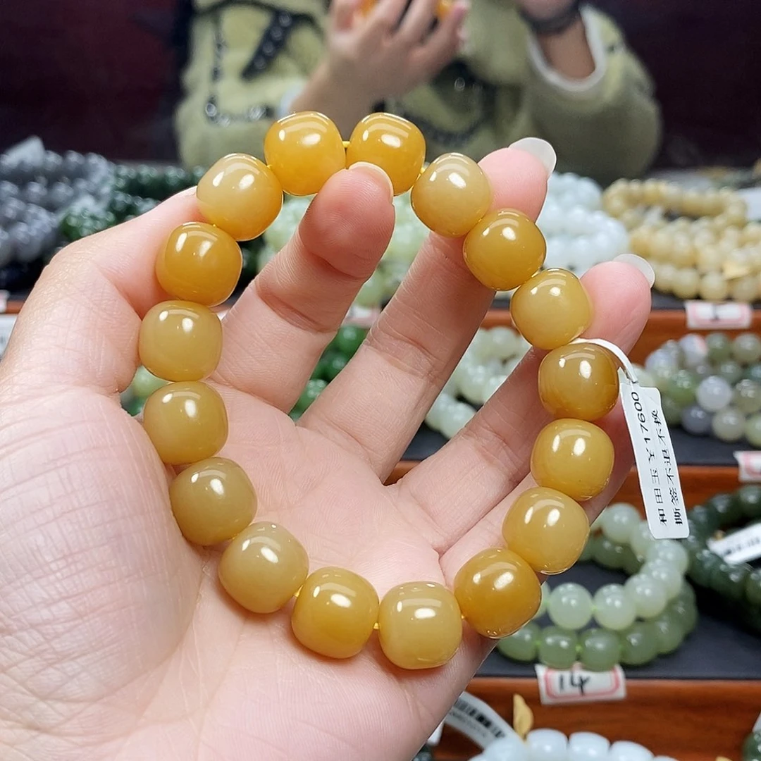 和田玉手链未镶嵌