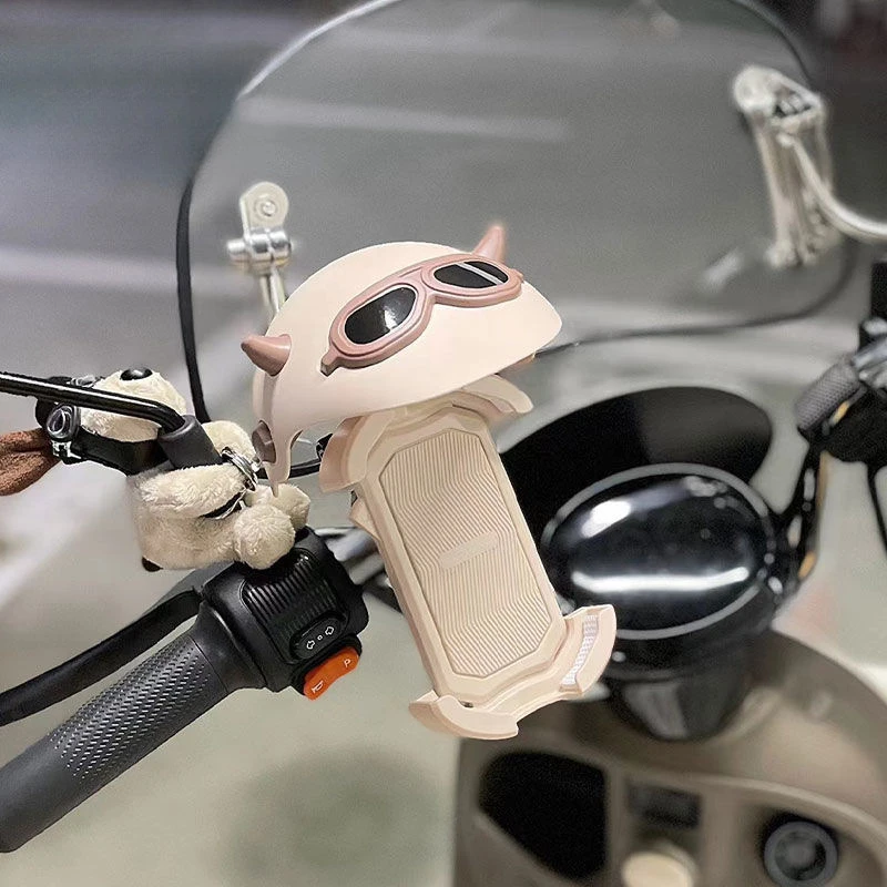 电动车手机支架罩导航支架自行车外卖摩托车手机架工厂直销