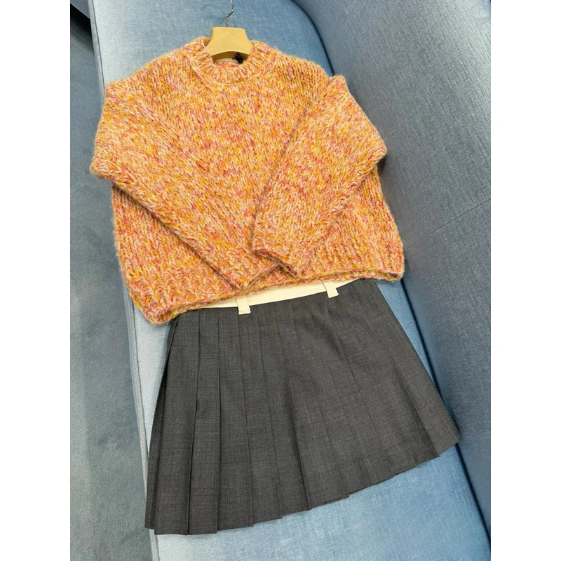 【LJ】M家新款圆领毛衣针织上衣