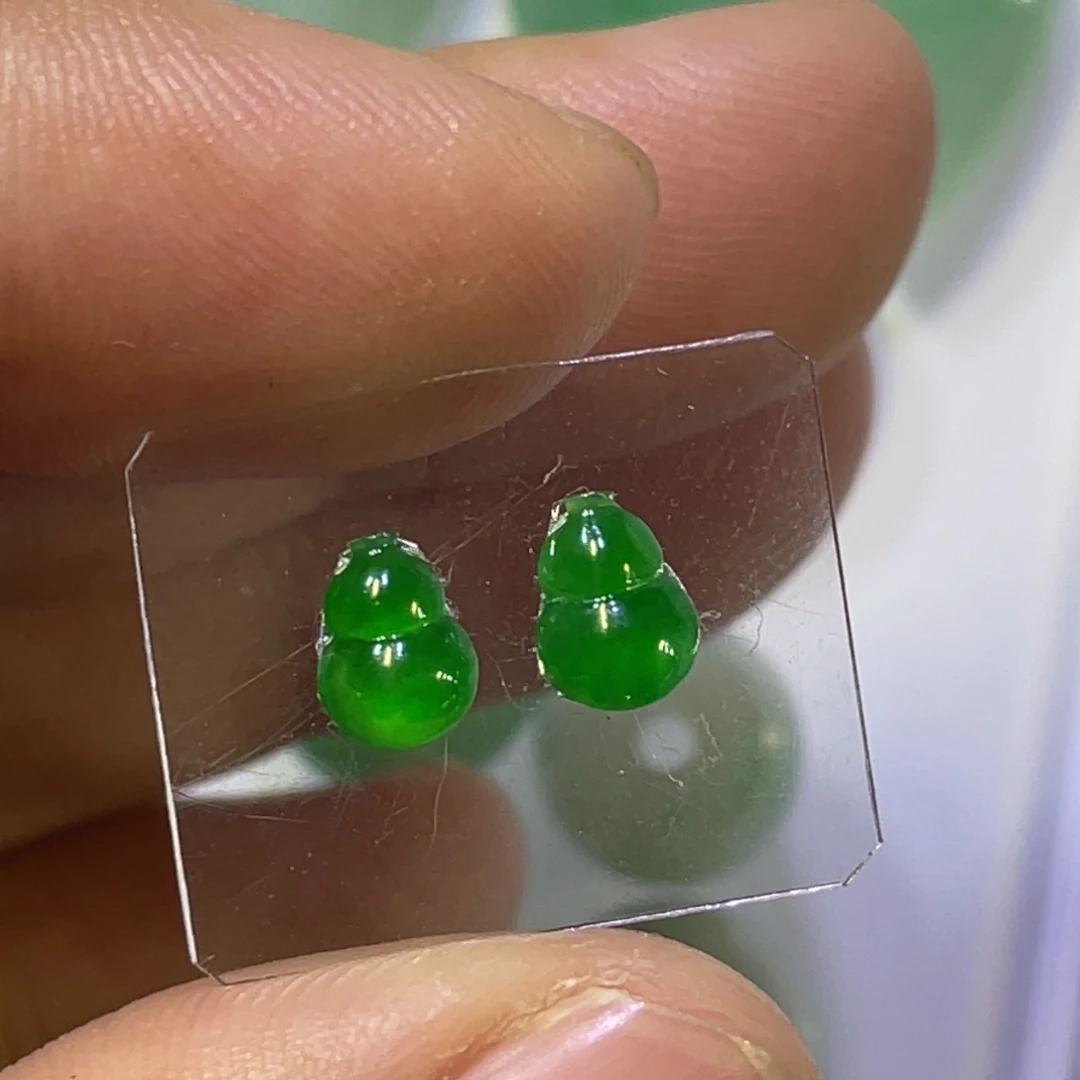 定制翡翠未镶嵌葫芦