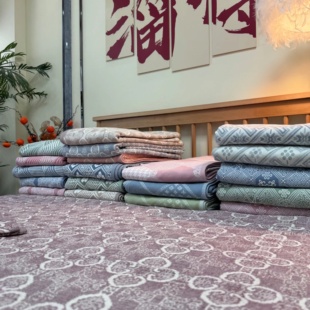 【618-提花高端凉席献礼】A类提花特厚老粗布凉席三件套