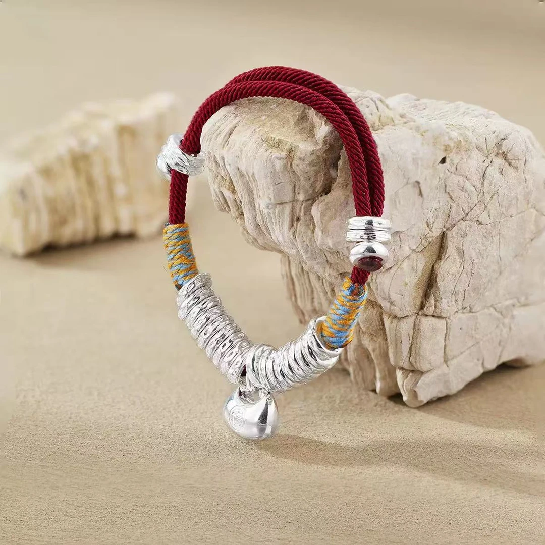 新中式小胖福手链手工编织如意盘缠手绳 SL019