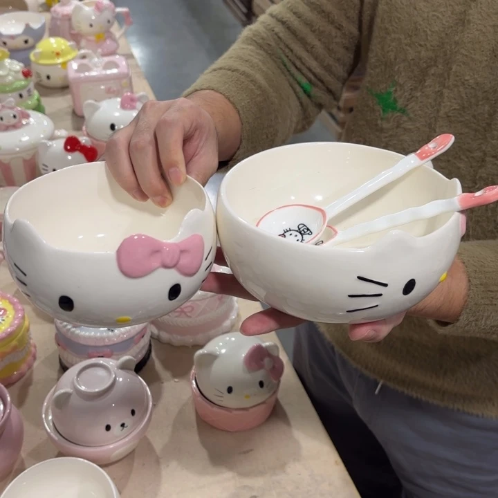 陶摆件欢迎光临1234