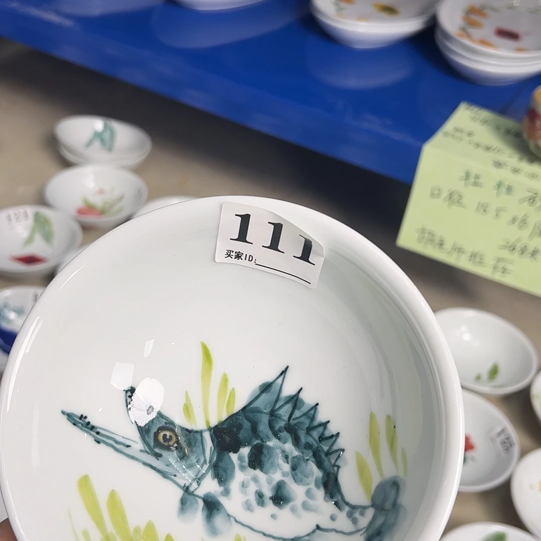 瓷片景德镇陶瓷手工手绘制作